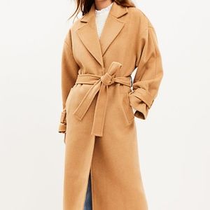 Modern Tie Waist Trench Coat